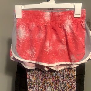Nike Dri Fit Pink Running Shorts Small